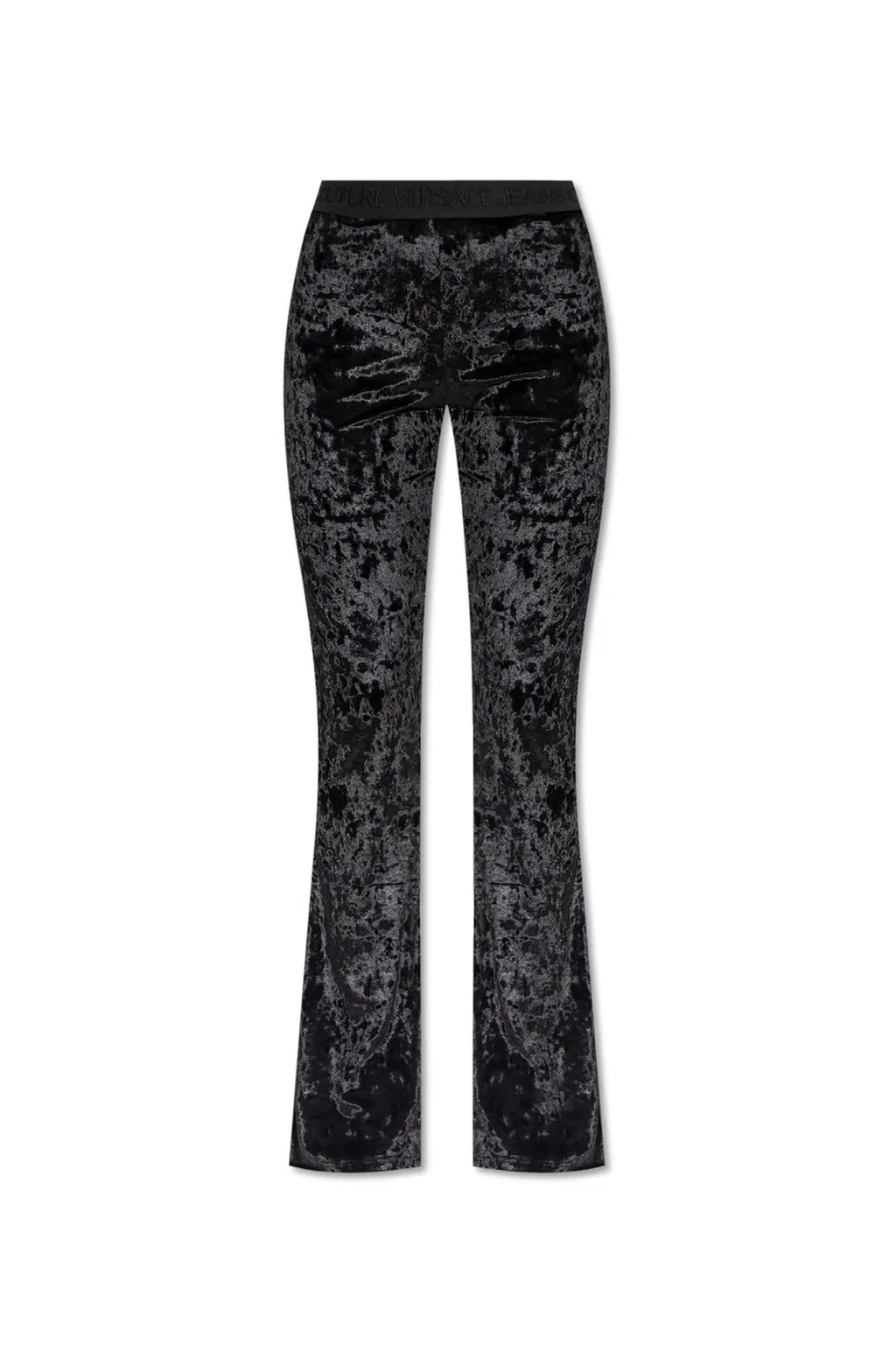 Velvet Flared Trousers