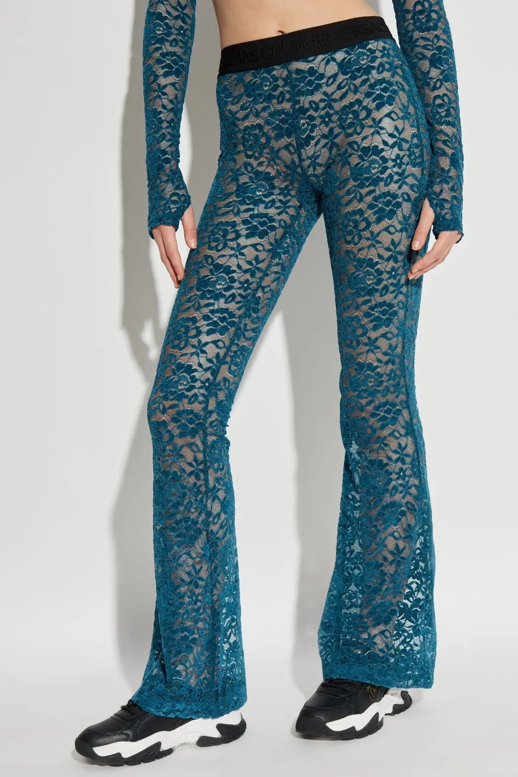 Lace Flare Pants