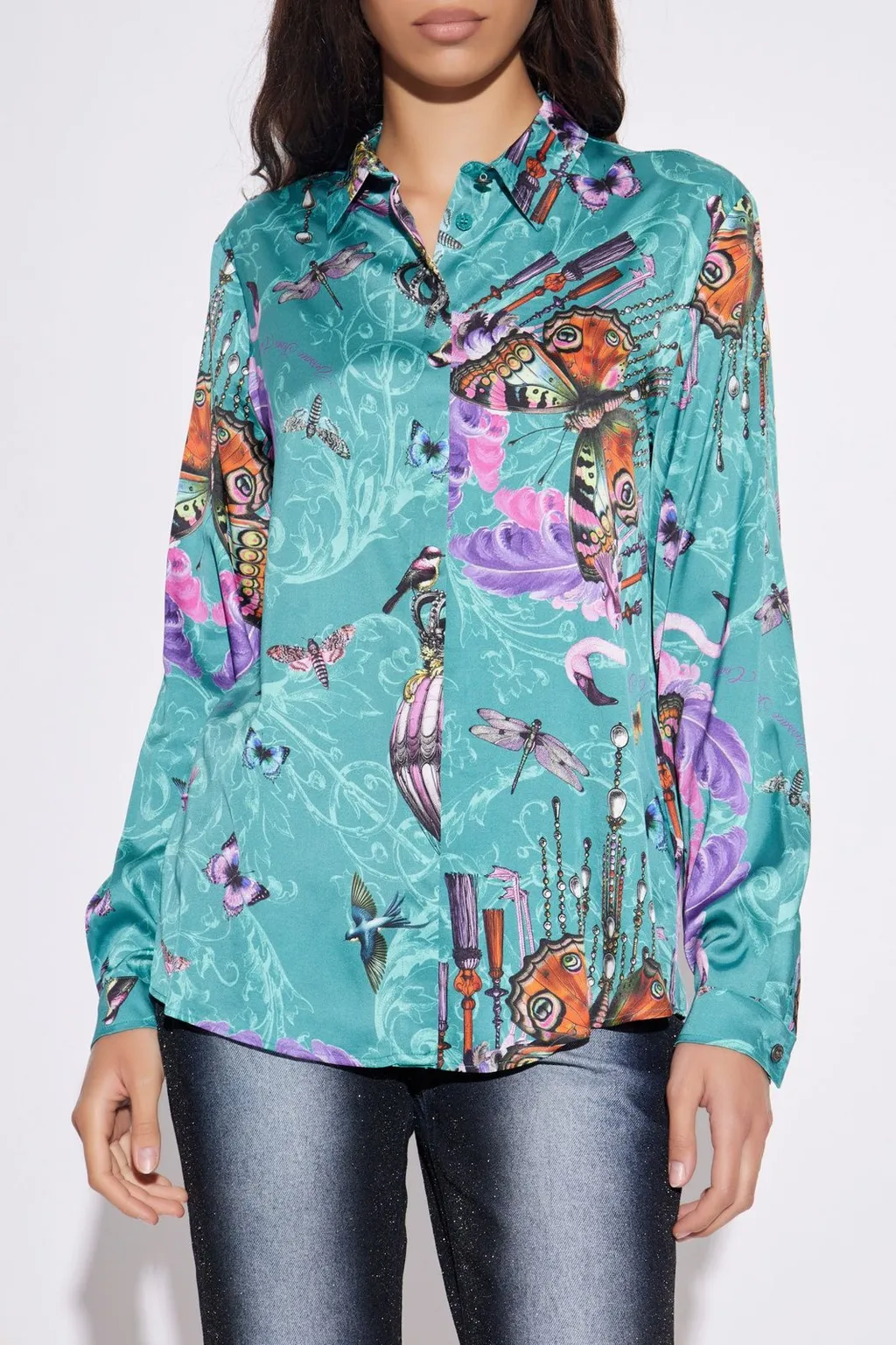 Printed Long Sleeve Shirt