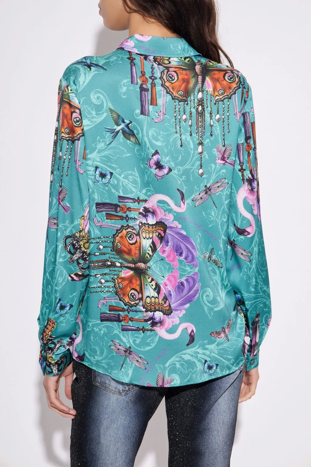 Printed Long Sleeve Shirt