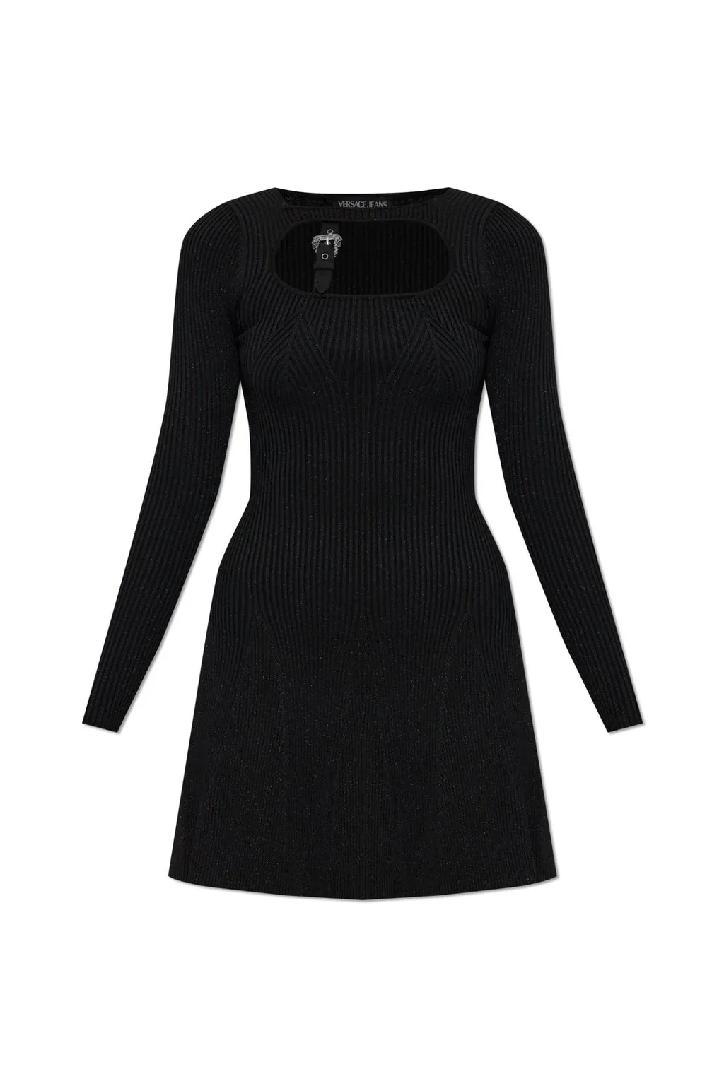 Ribbed Knit Mini Dress