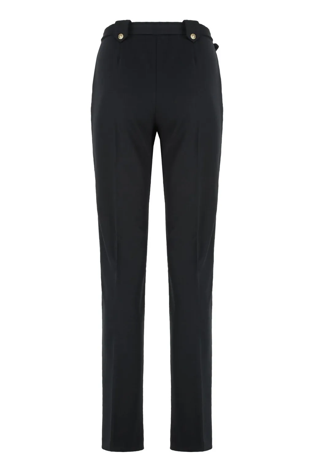 High-Waisted Belted Trousers
