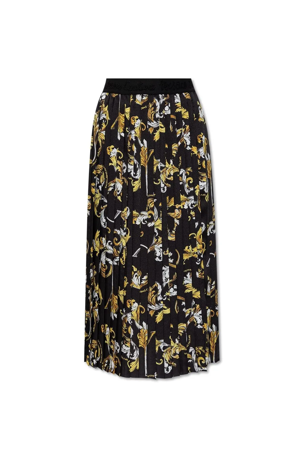 Pleated Midi Skirt