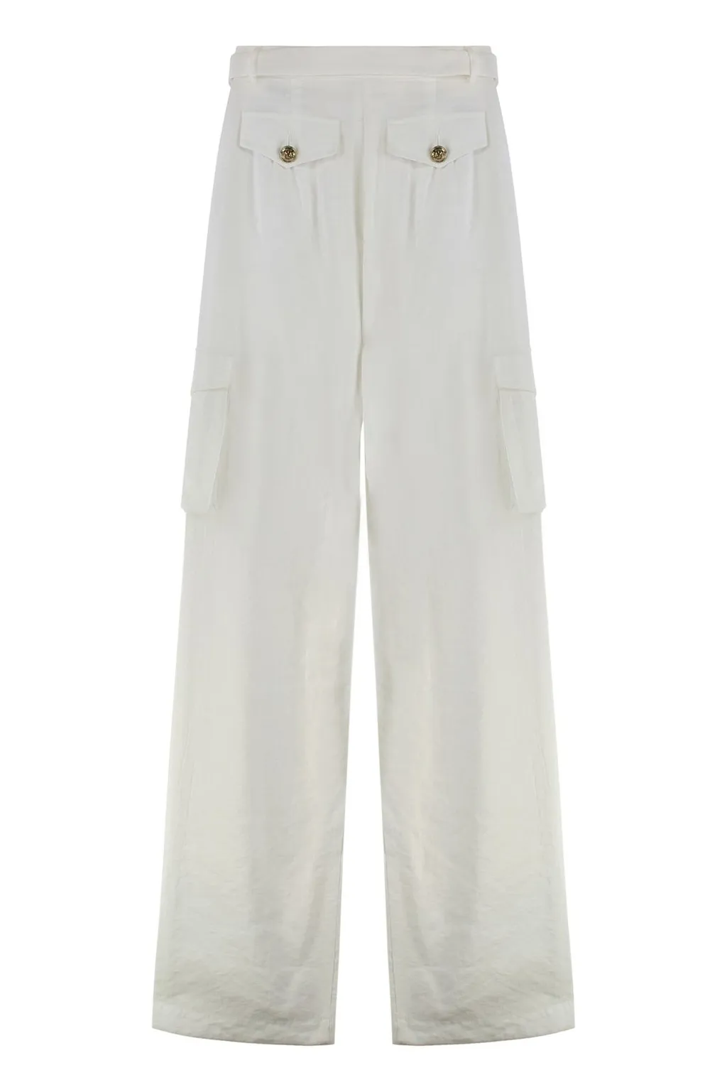 Wide-Leg Cargo Pants