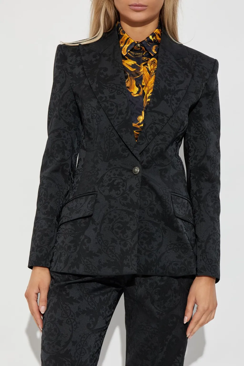 Jacquard Blazer