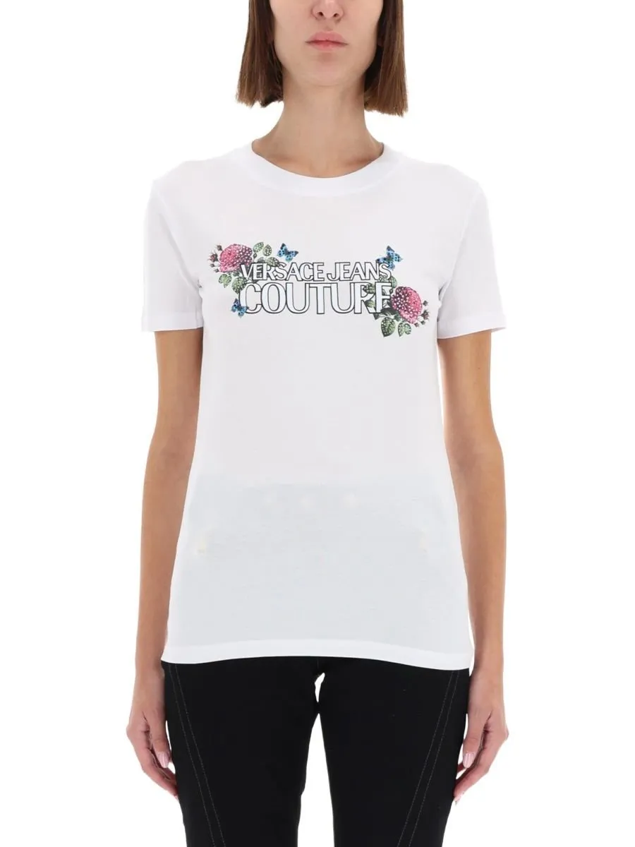 T-Shirt With Floral Print