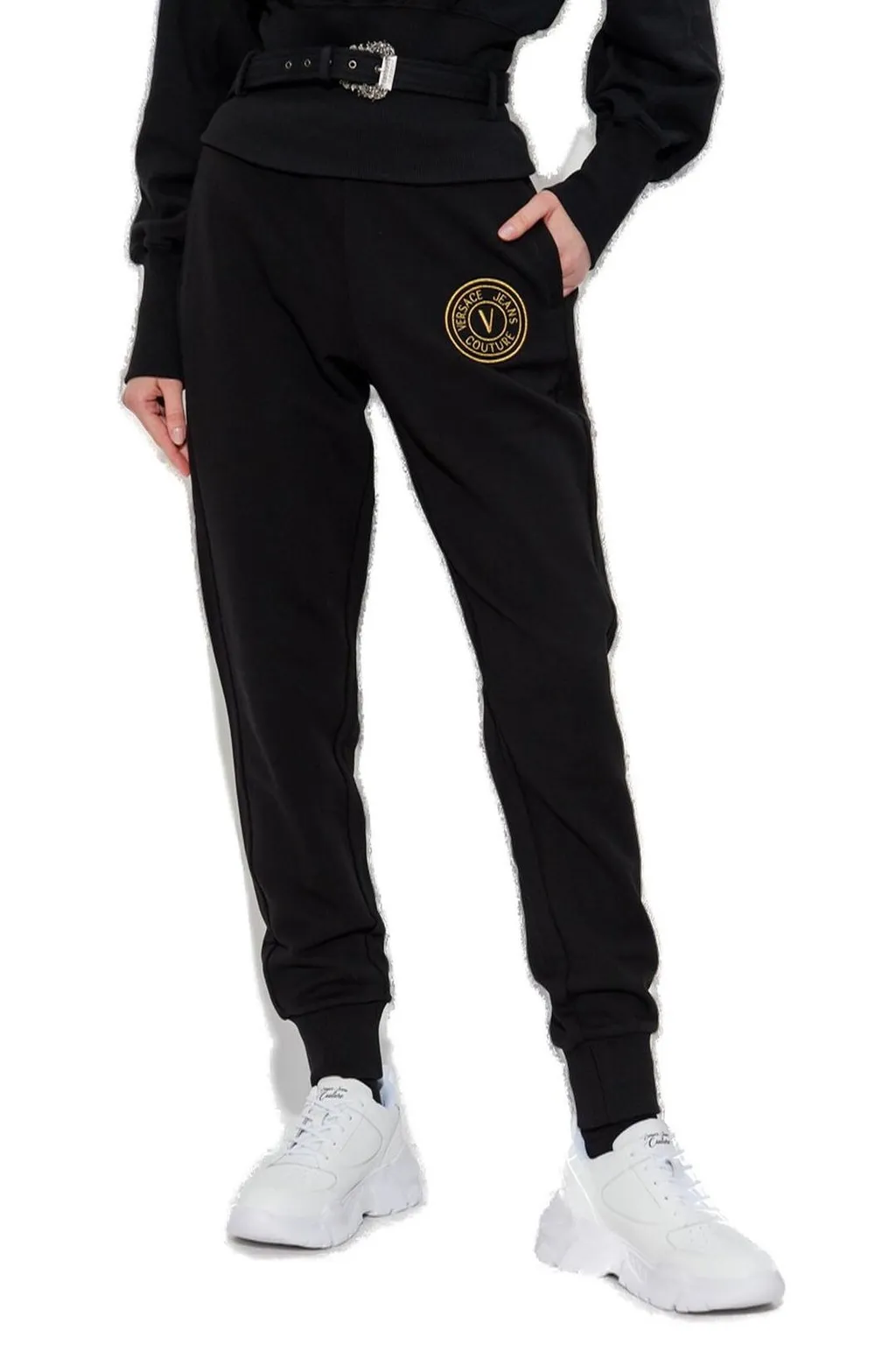 Joggers With Medusa Logo