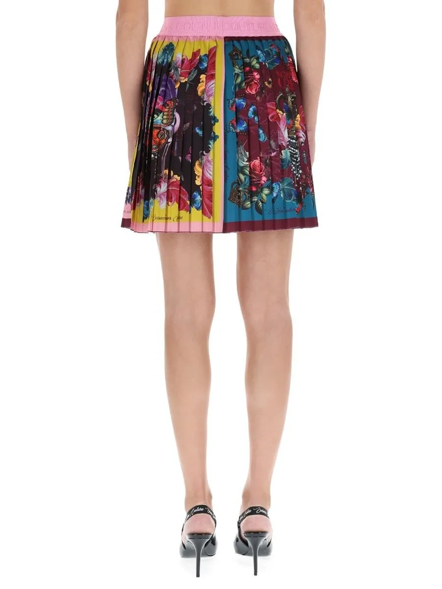 Pleated Mini Skirt