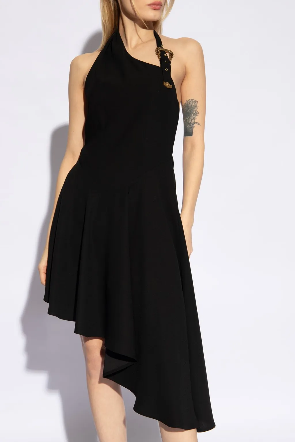 Asymmetric Midi Dress