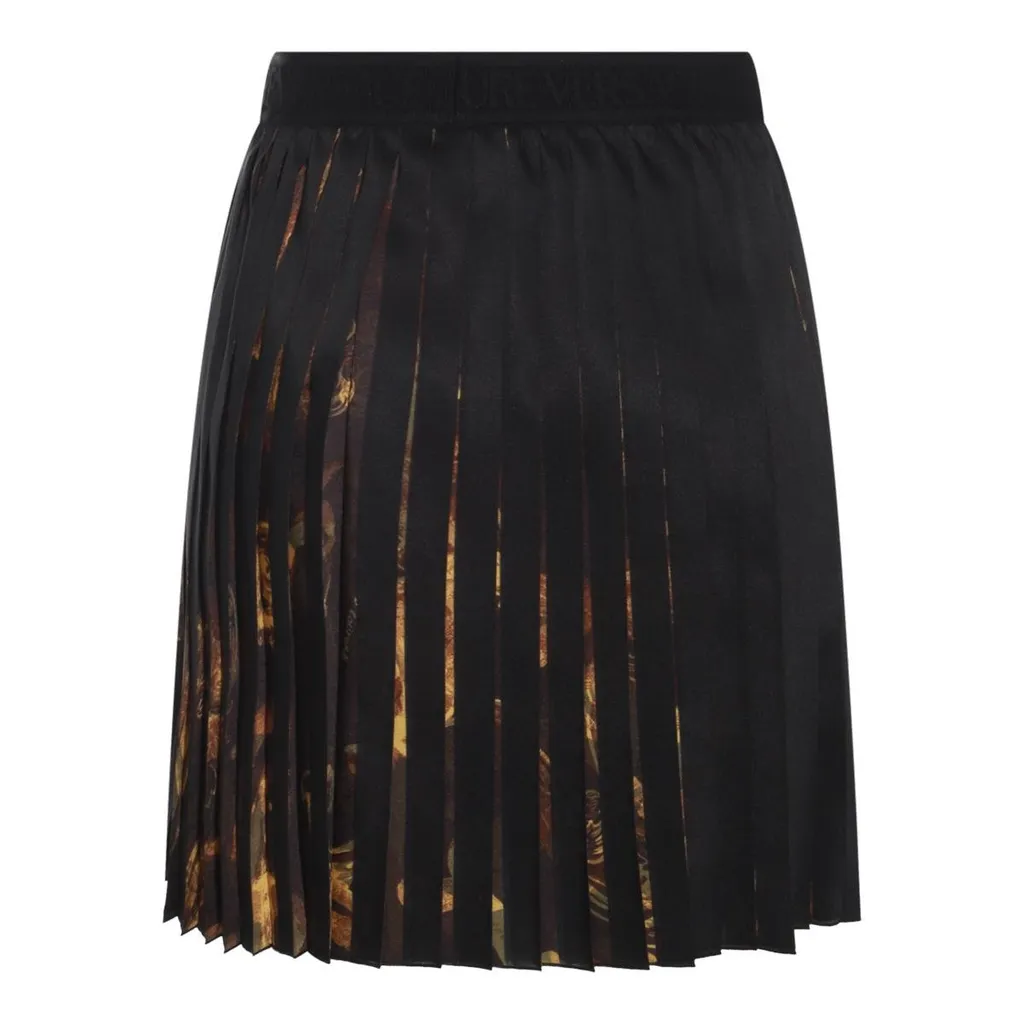 Pleated Skirt With Print