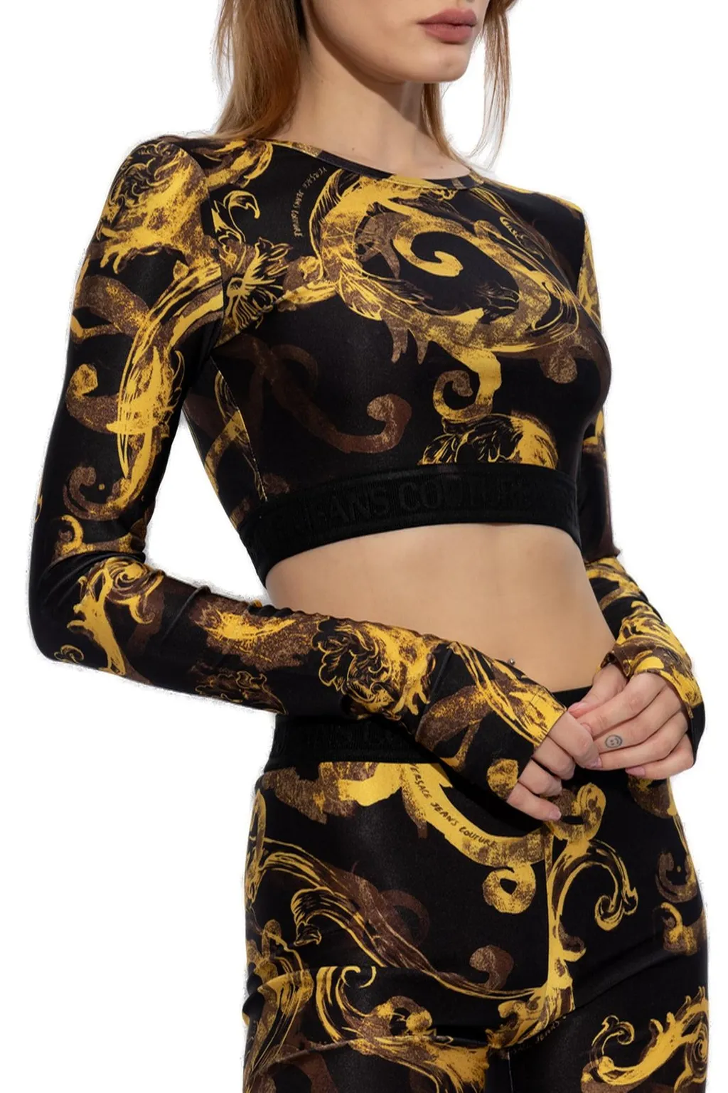 Long Sleeve Crop Top