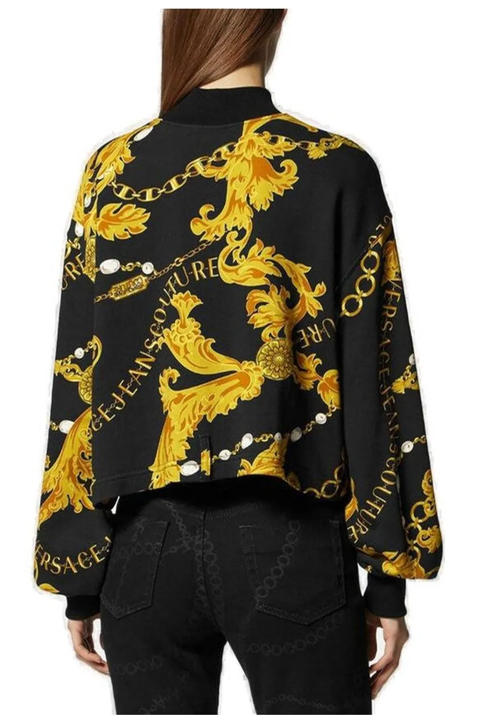 Baroque Print Sweatshirt