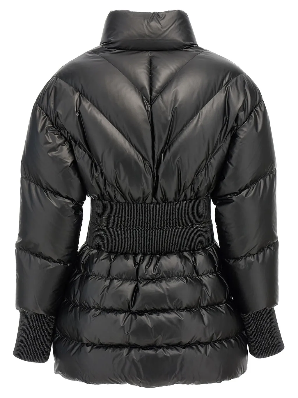 Padded Jacket With Belt