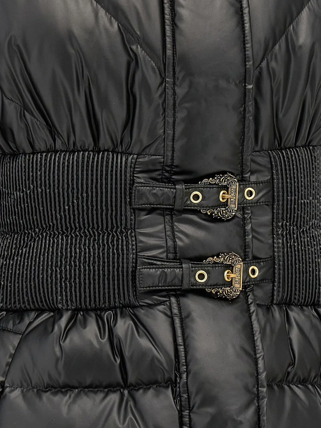 Padded Jacket With Belt