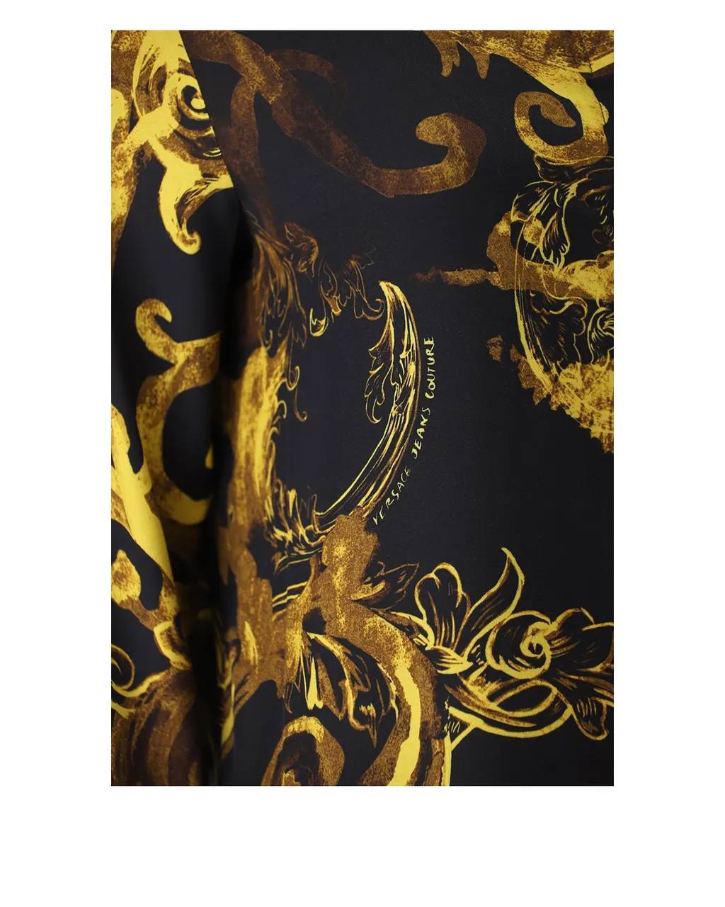 Baroque Print Silk Shirt