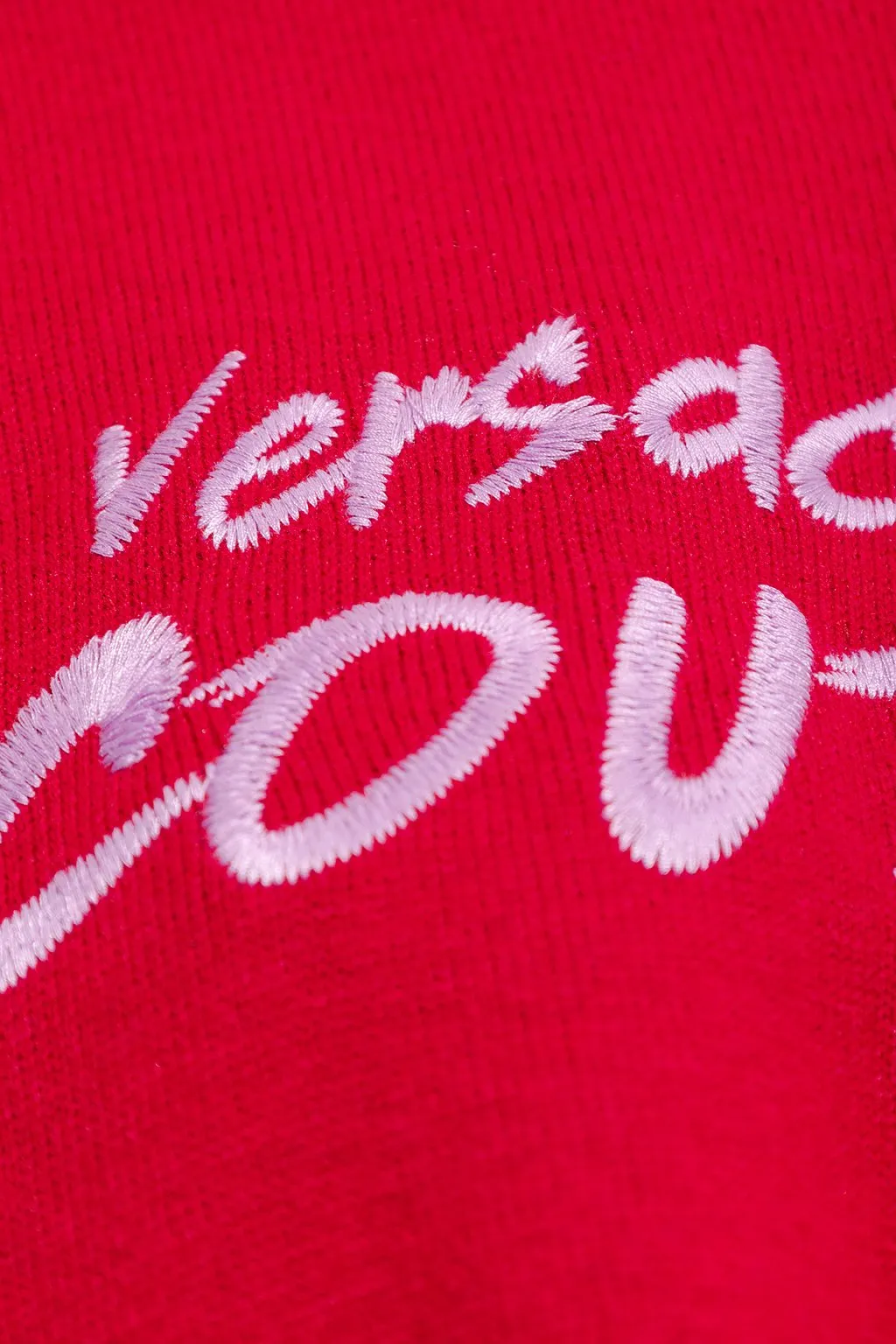 Cropped Sweater With Logo