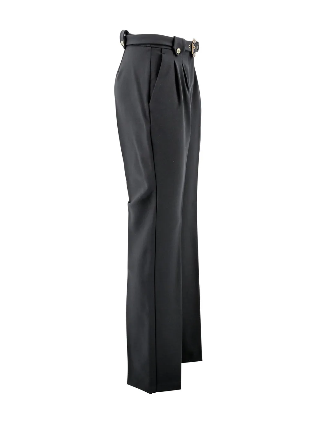 Pleated Belted Trousers