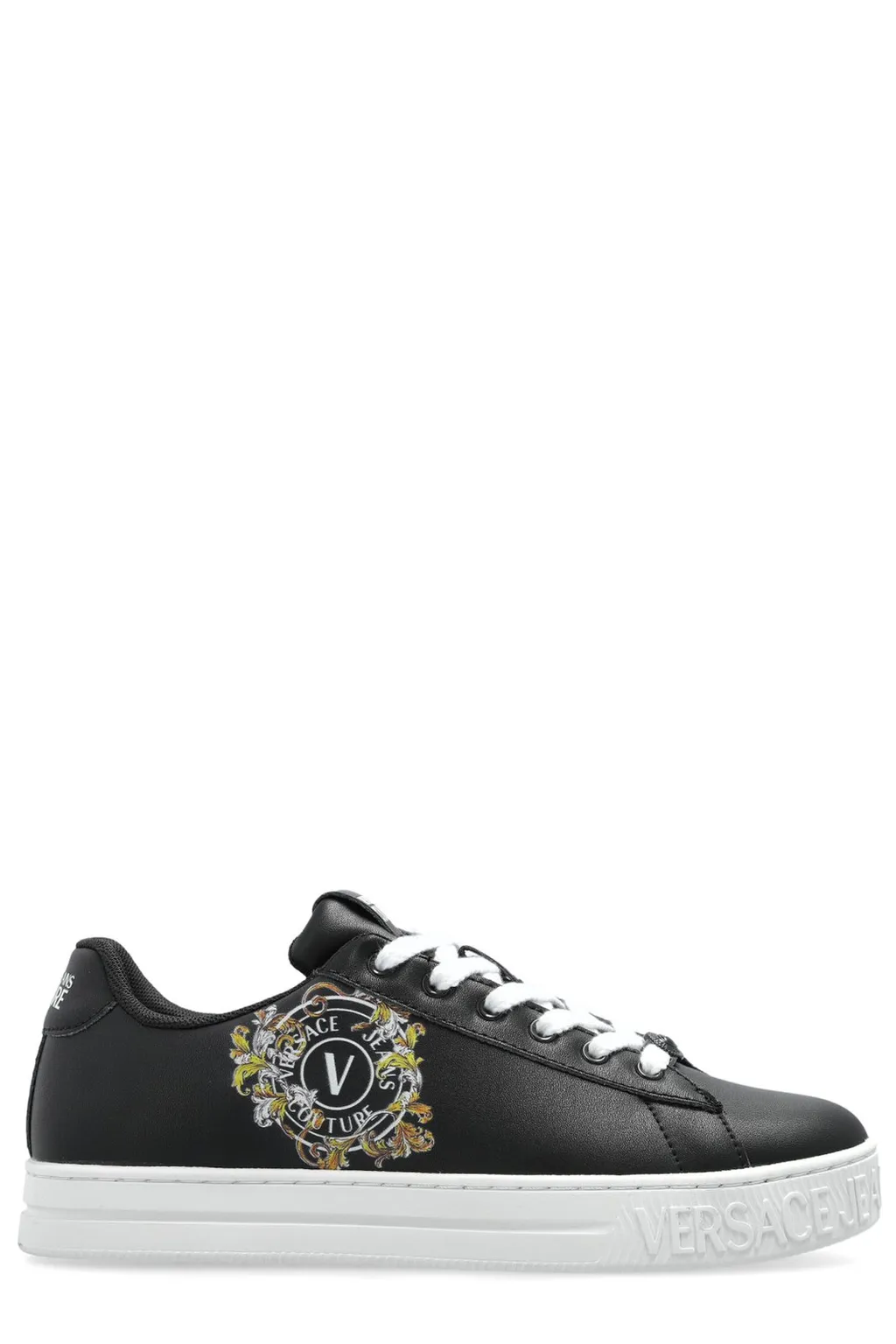 Low-Top Sneakers With Medusa Biggie Print