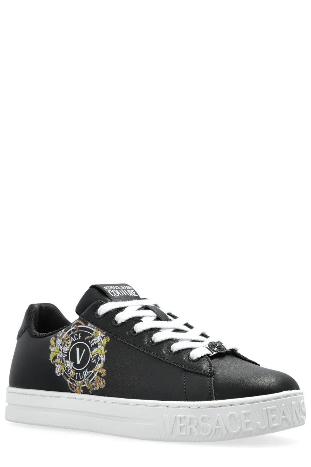 Low-Top Sneakers With Medusa Biggie Print