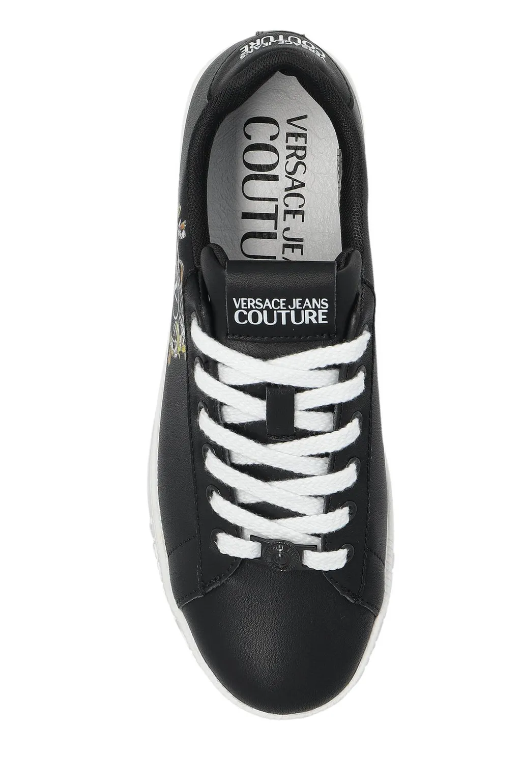 Low-Top Sneakers With Medusa Biggie Print