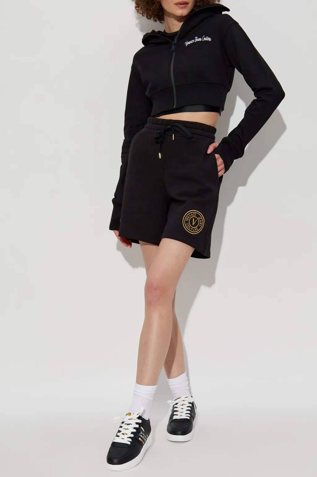 Logo Print Sweat Shorts