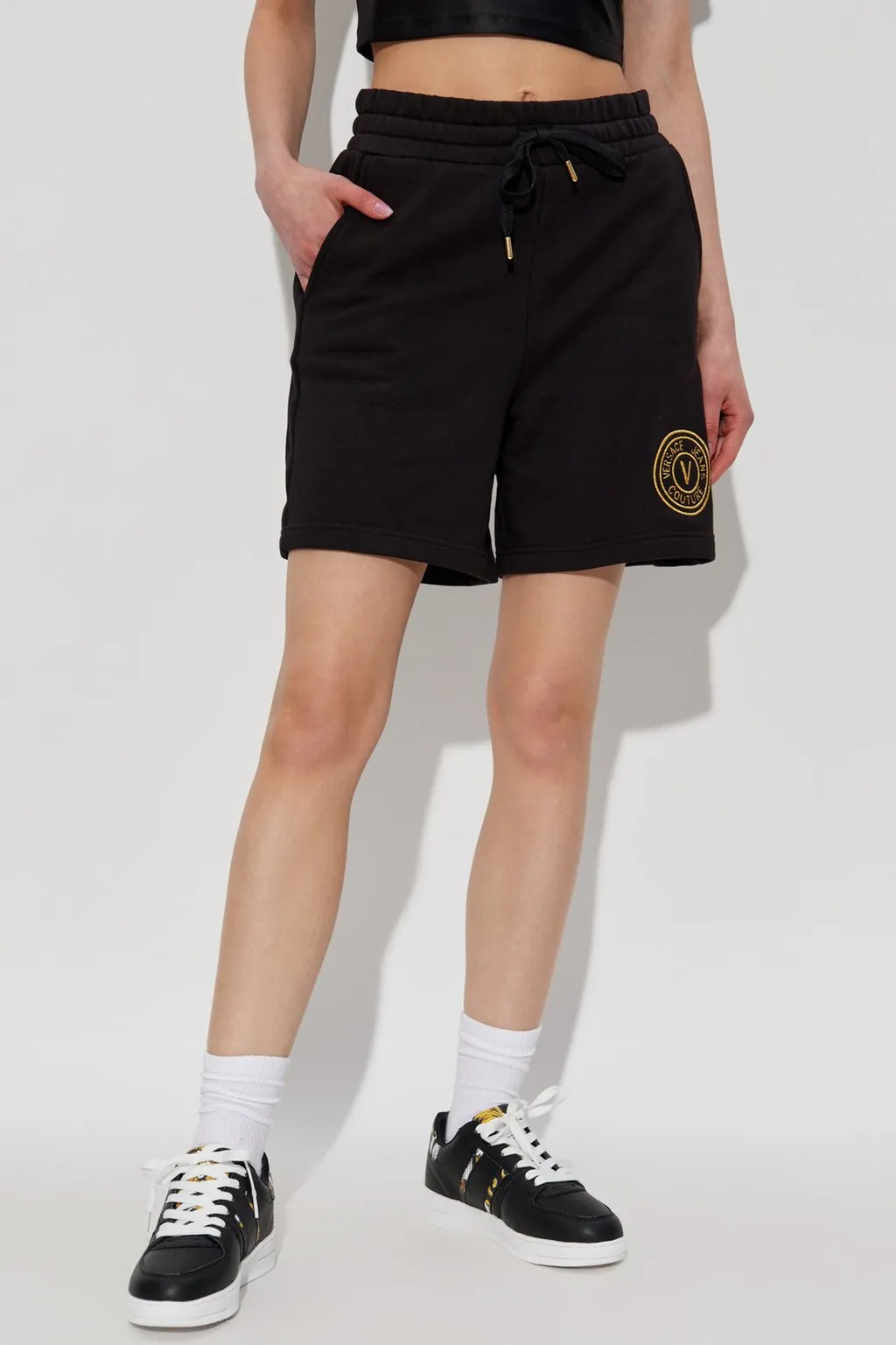 Logo Print Sweat Shorts