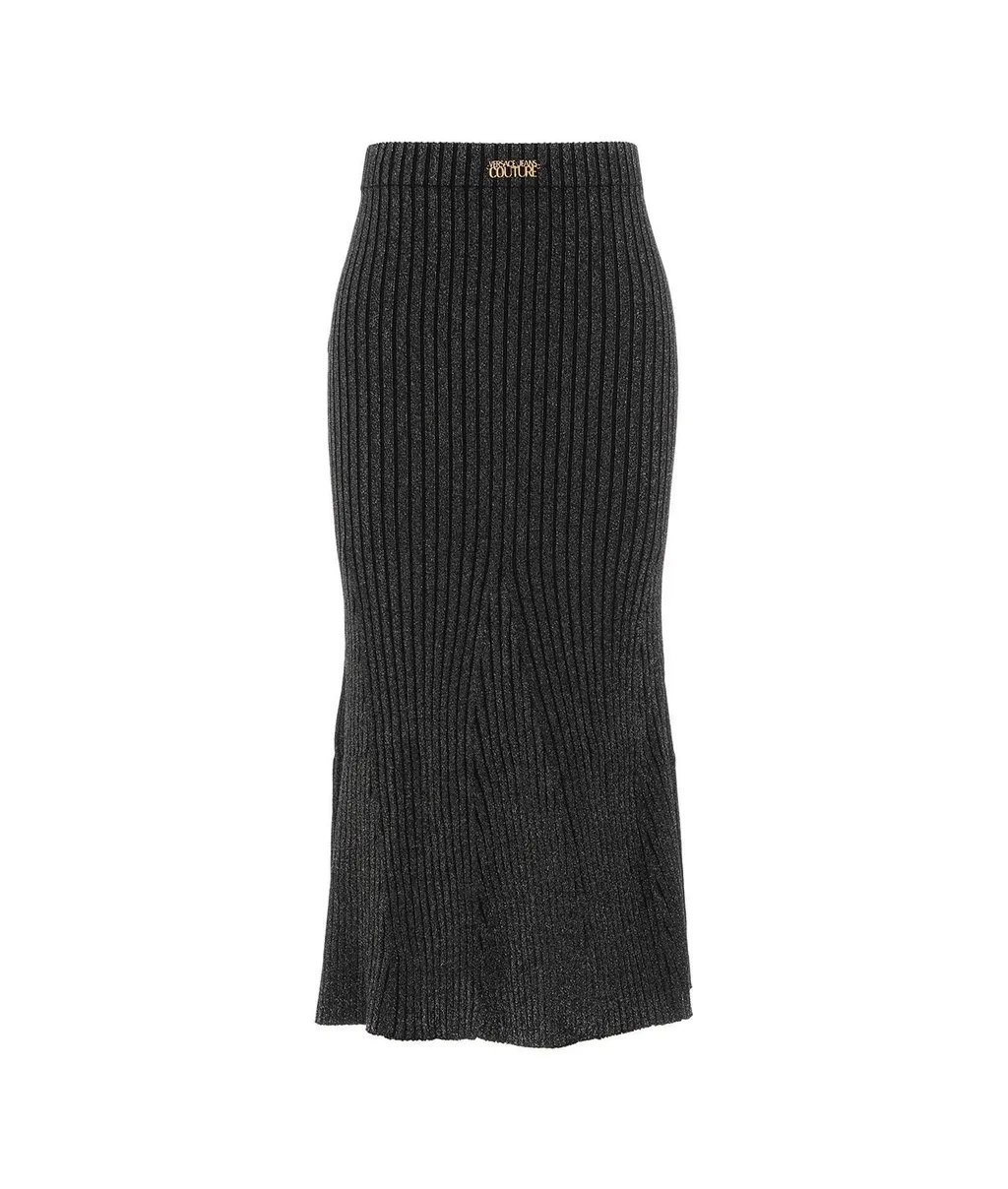 Ribbed Maxi Skirt