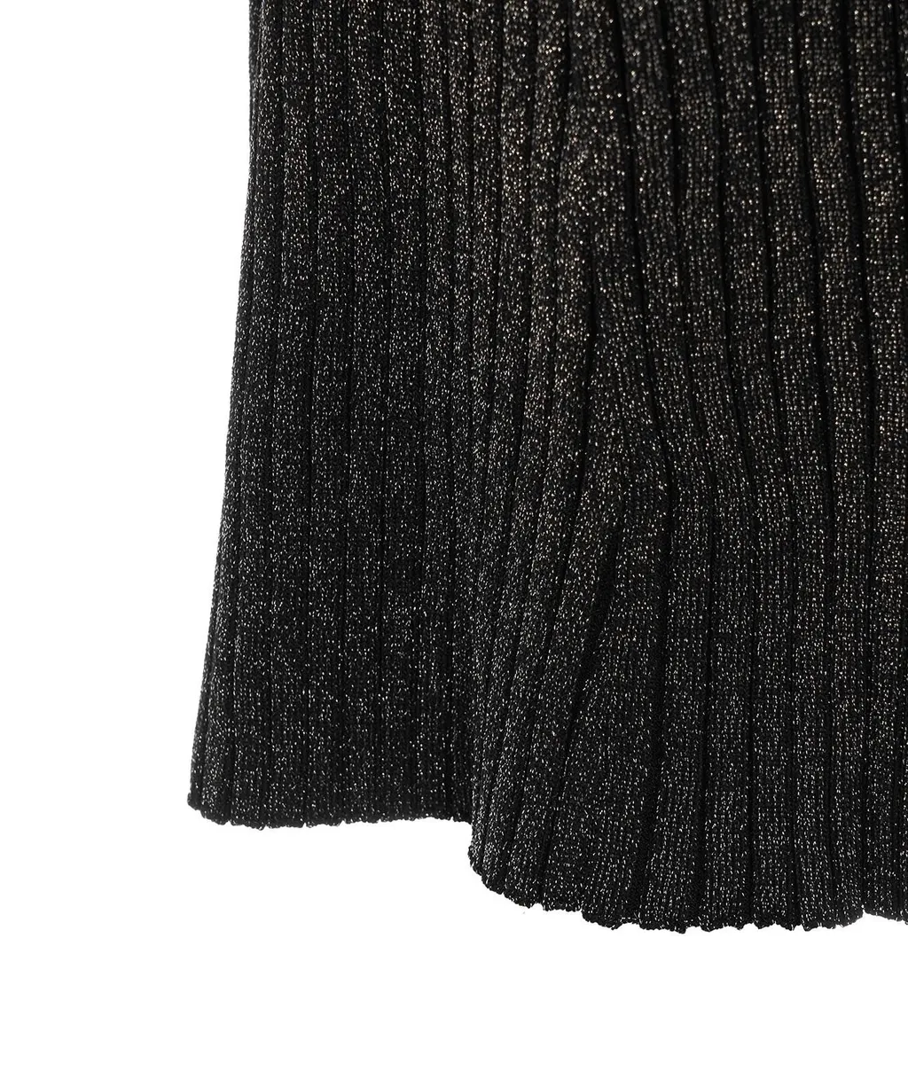 Ribbed Maxi Skirt