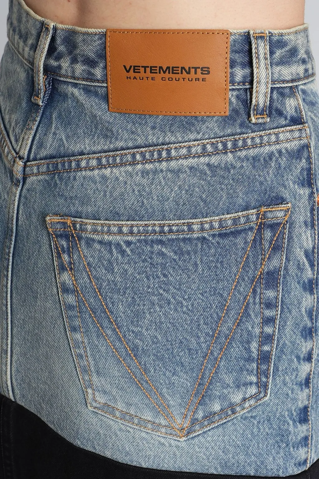Denim Maxi Skirt