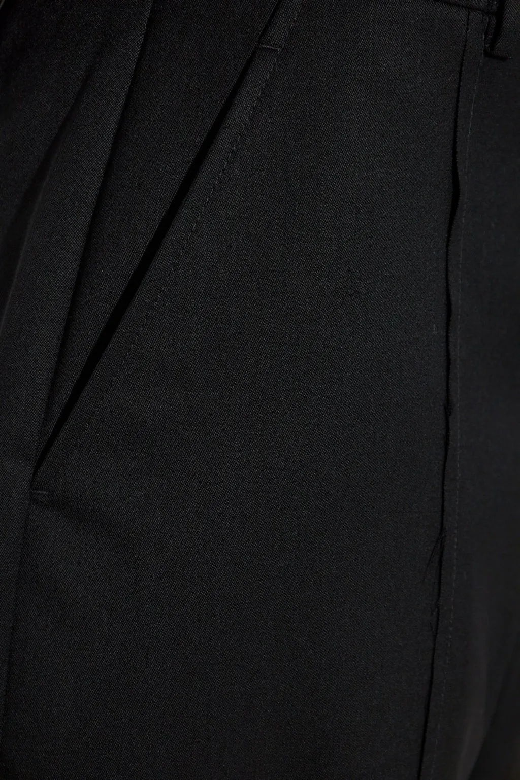 High-Waisted Tailored Trousers