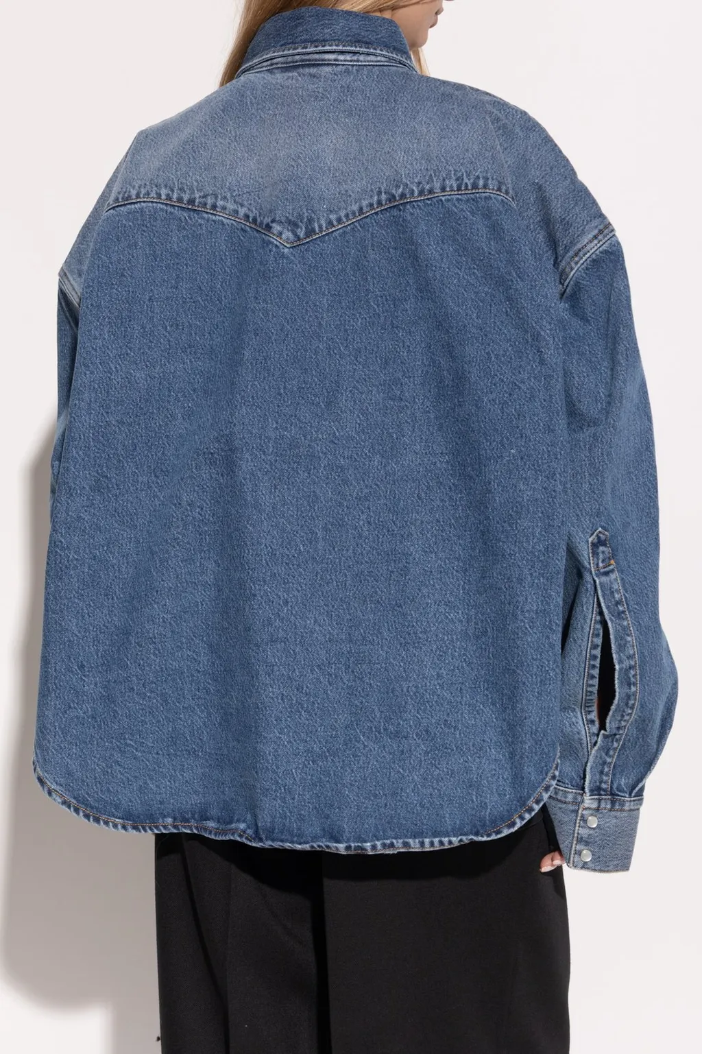 Oversized Denim Shirt