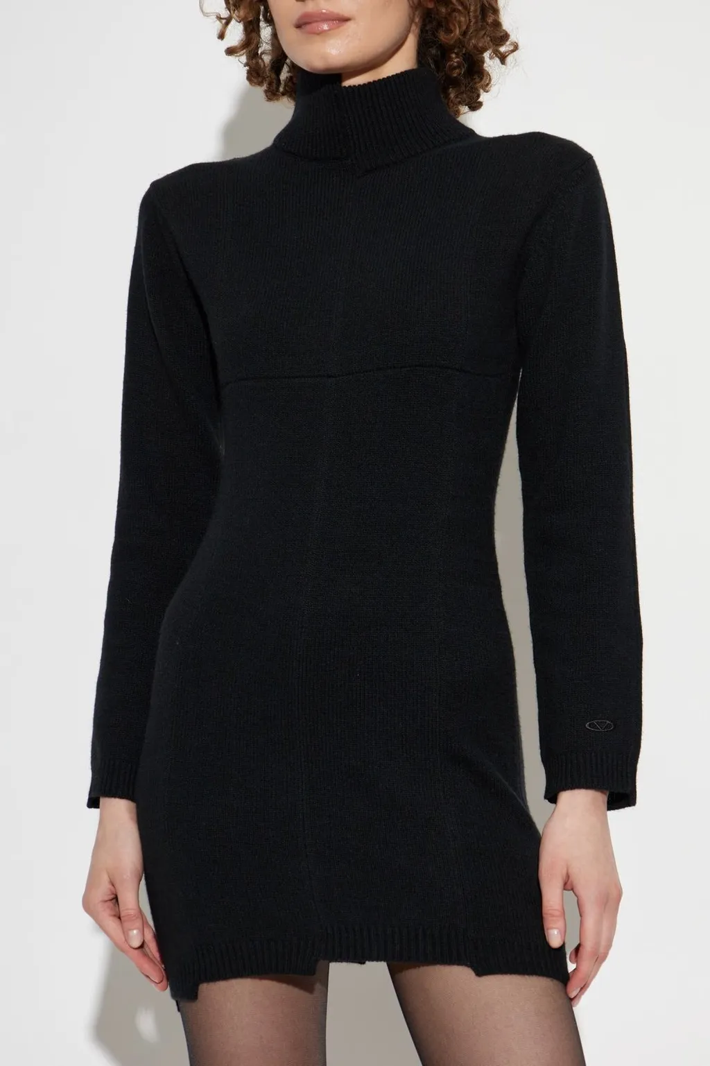 Turtleneck Knit Dress