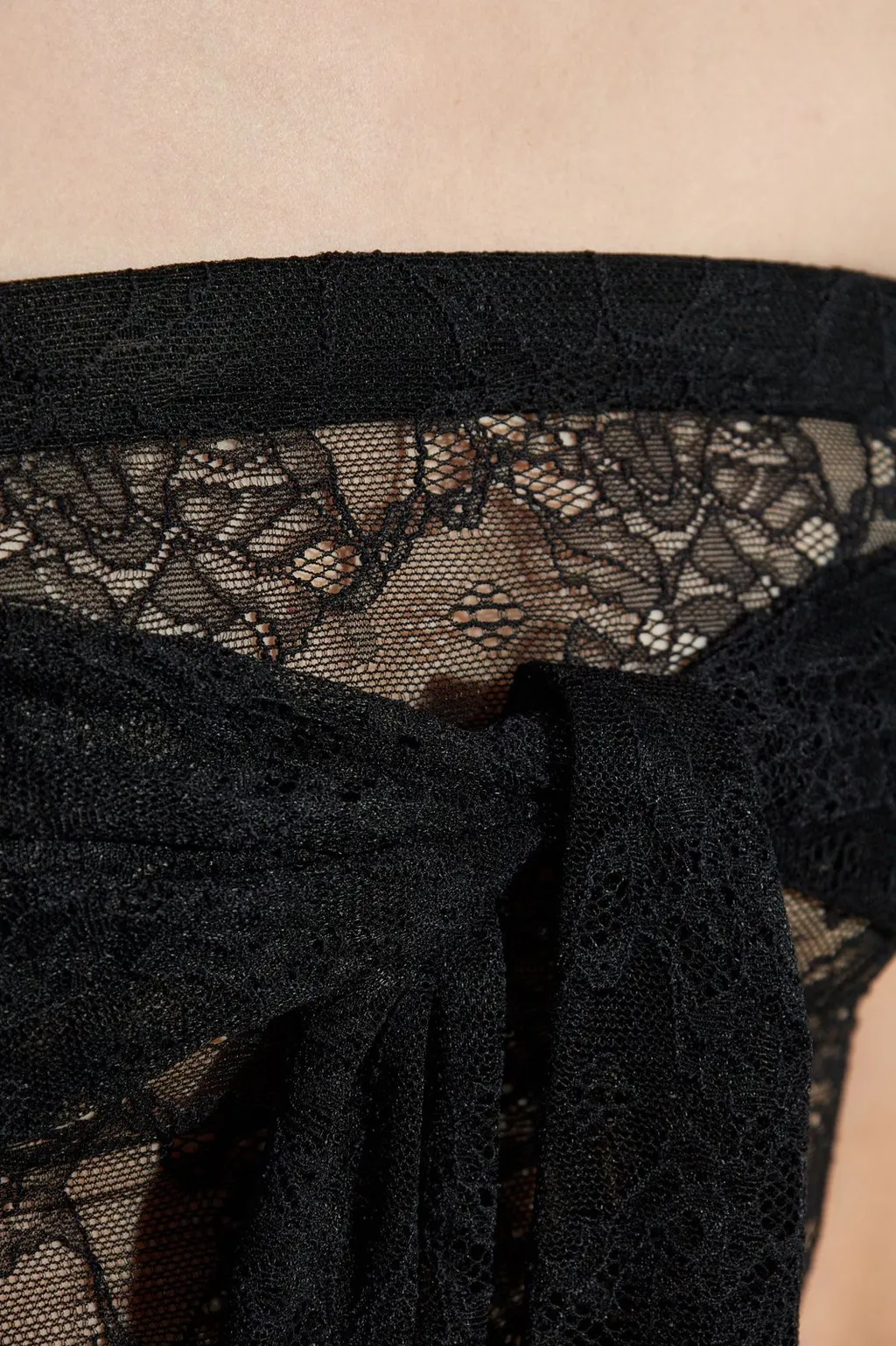 Lace Strapless Dress