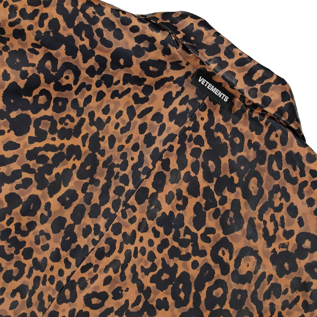 Leopard Print Blazer