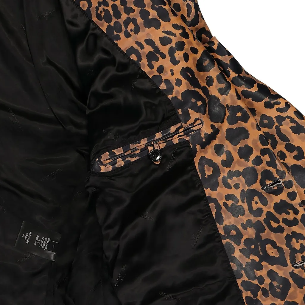 Leopard Print Blazer