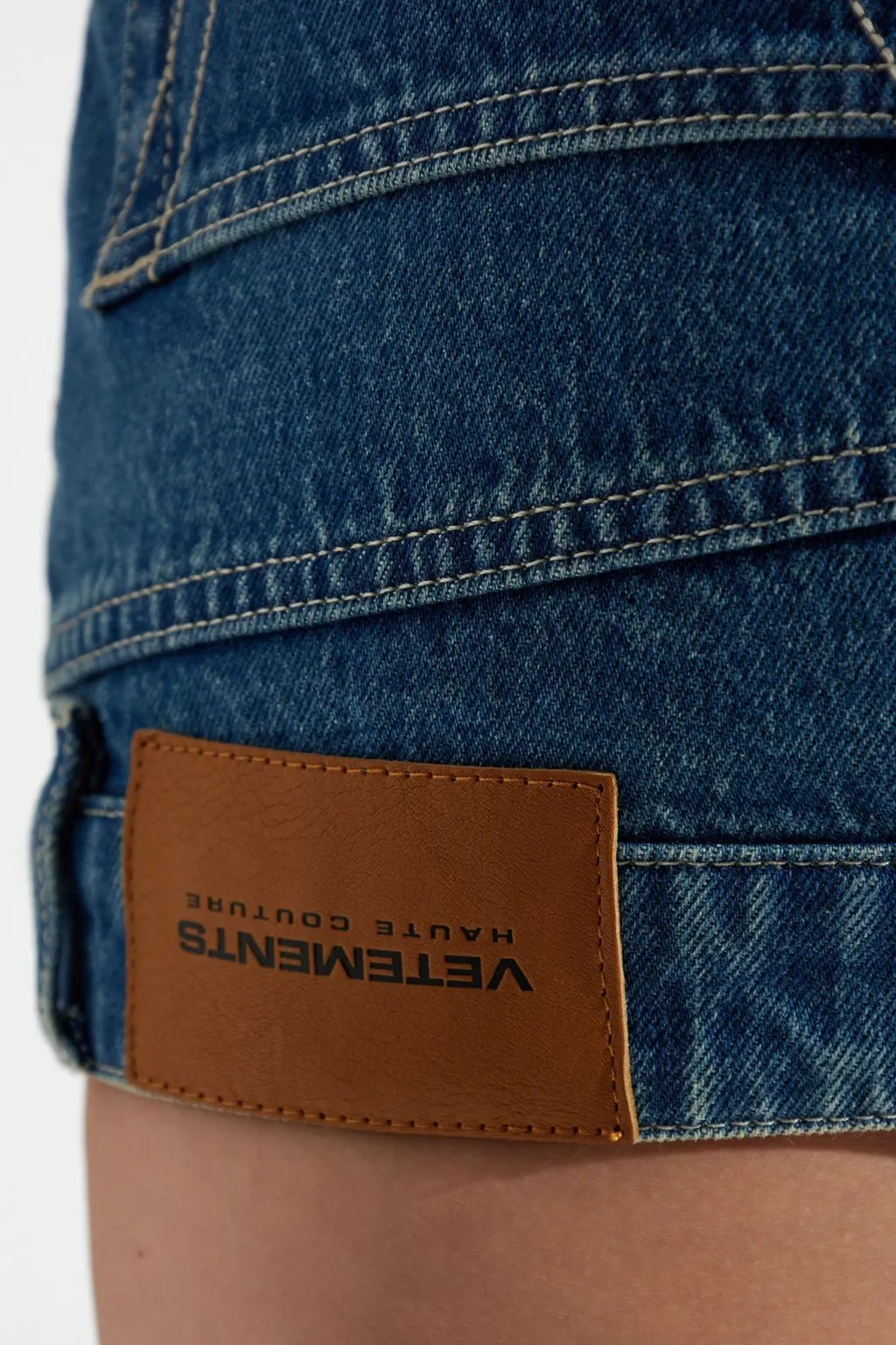 Denim Mini Skirt