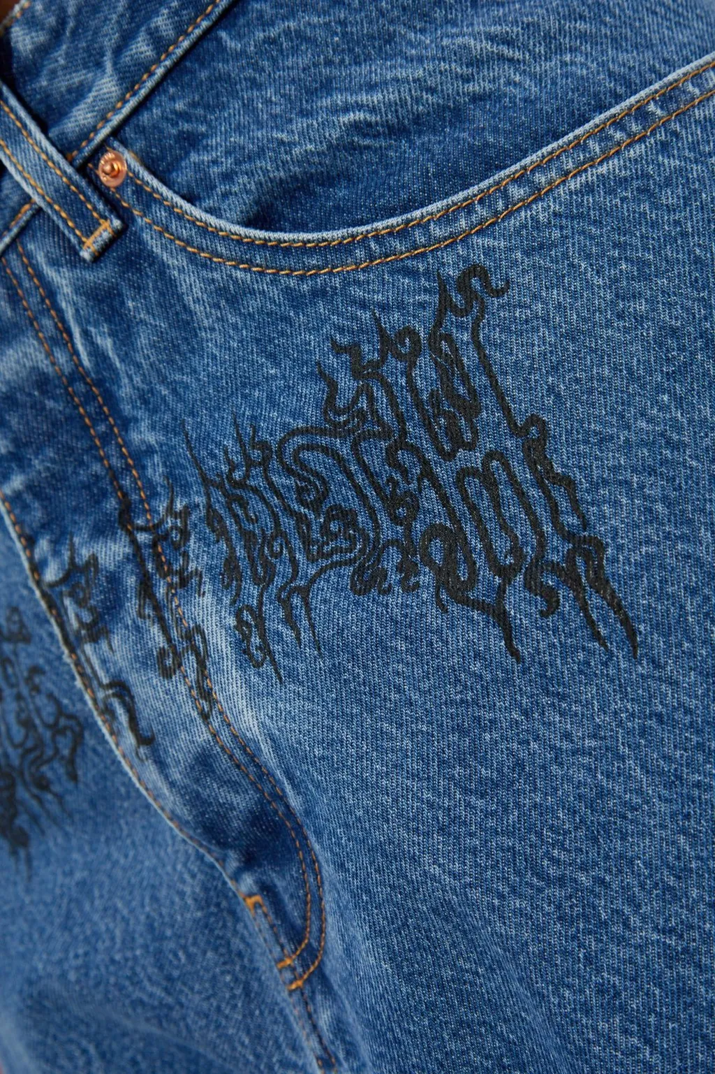 Straight Leg Jeans