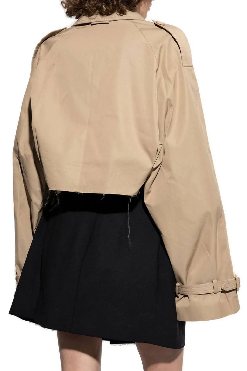 Cropped Trench Jacket