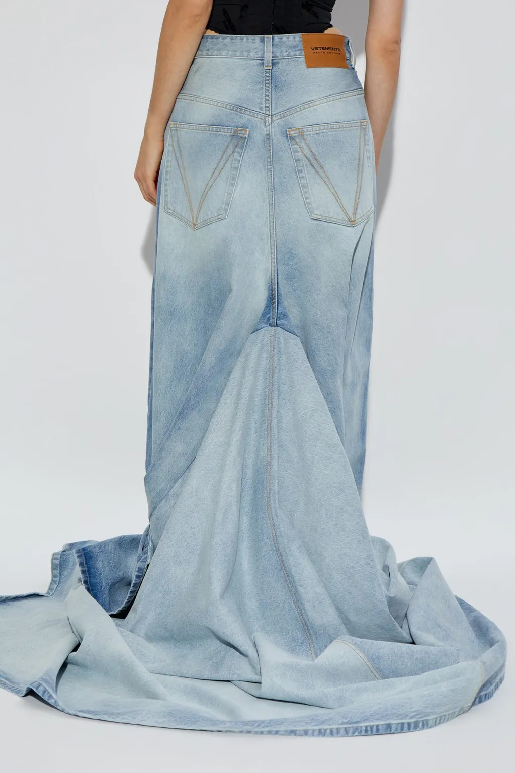 Maxi Denim Skirt