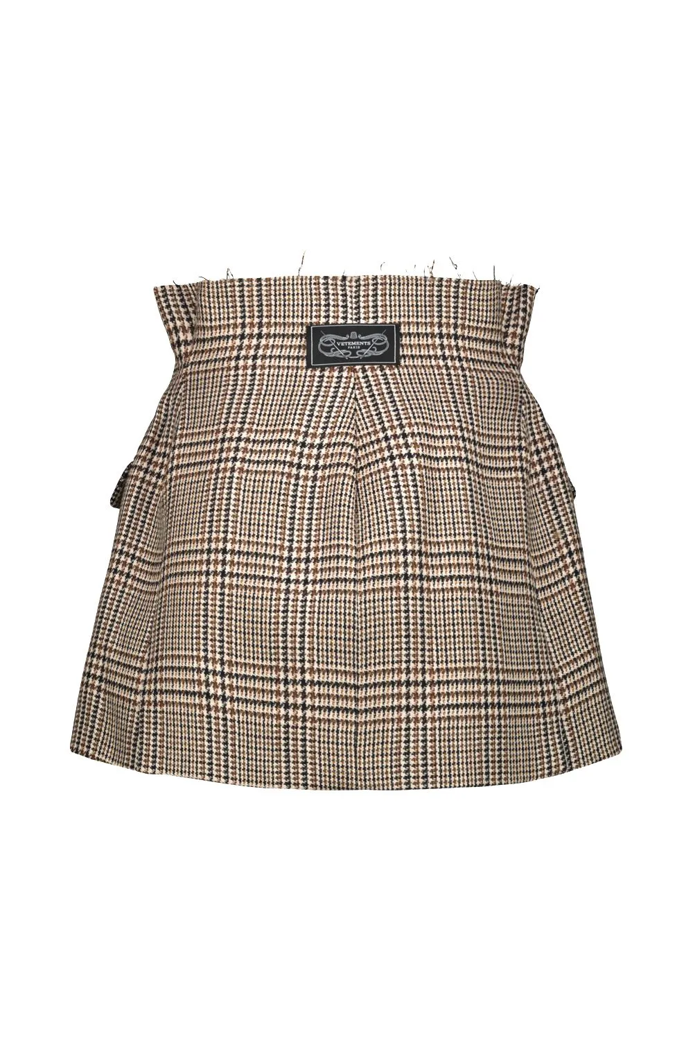 Plaid Mini Skirt