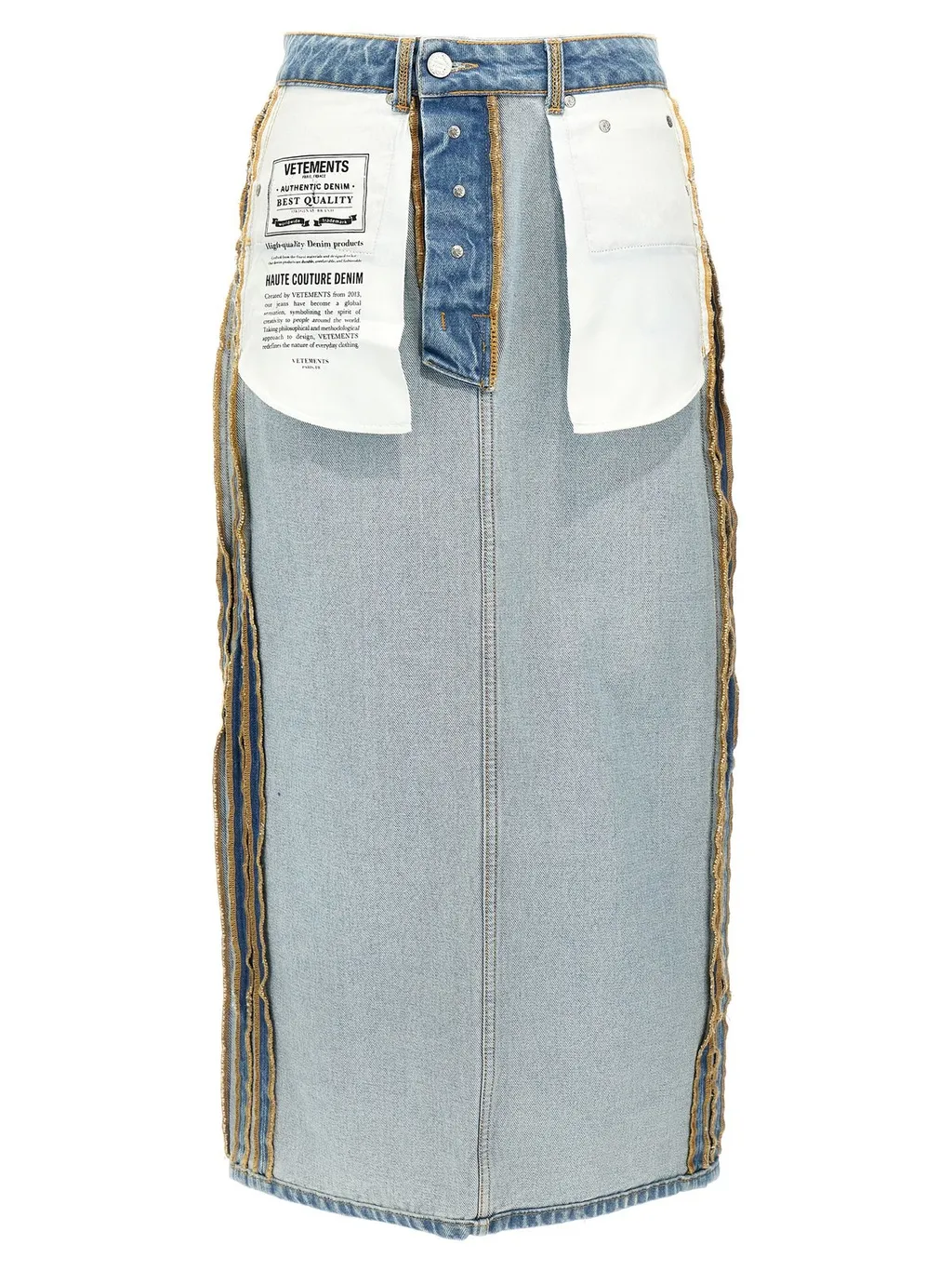 Denim Maxi Skirt