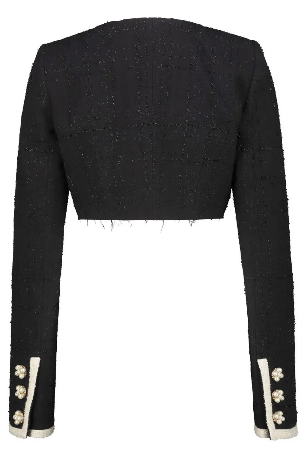 Cropped Tweed Jacket