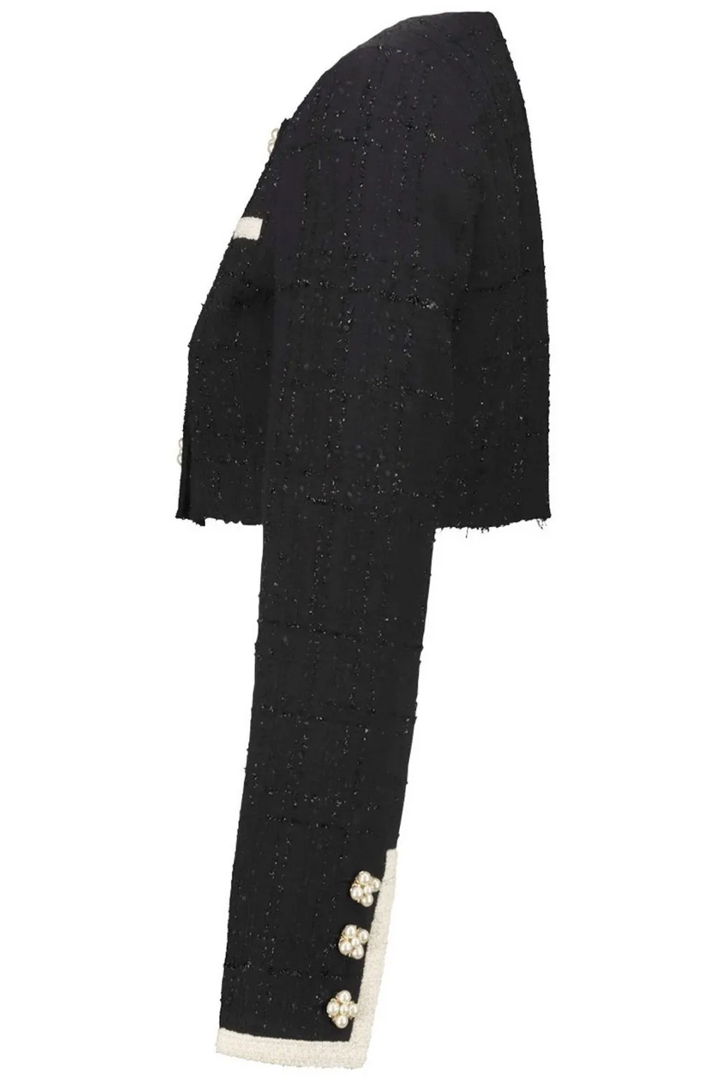 Cropped Tweed Jacket