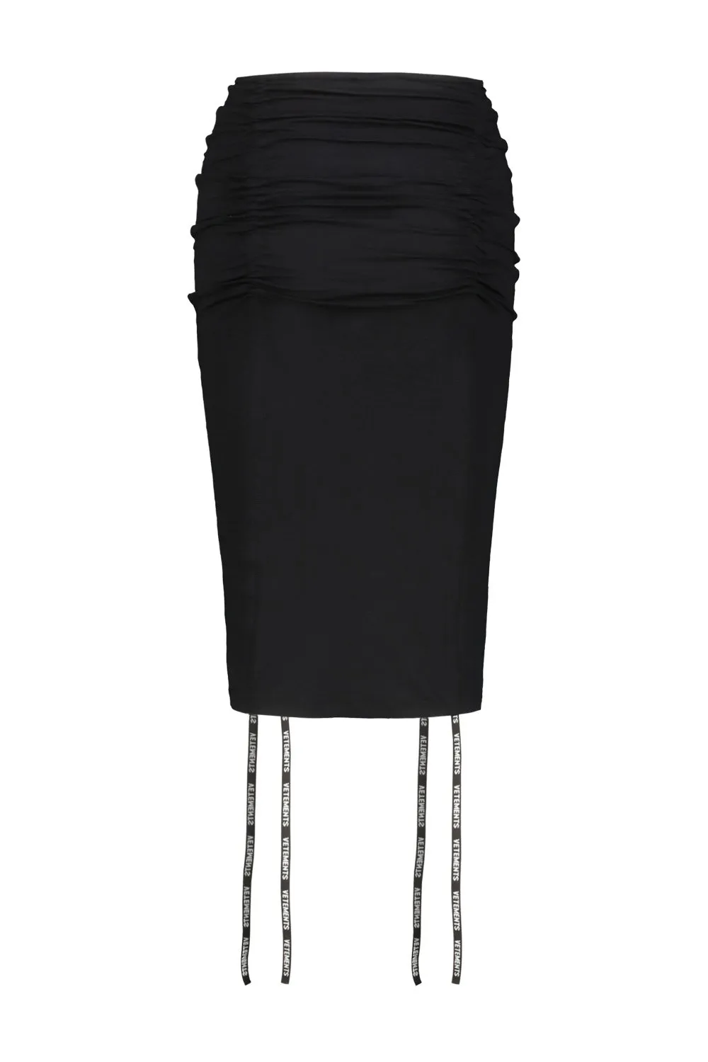 Ruched Midi Skirt