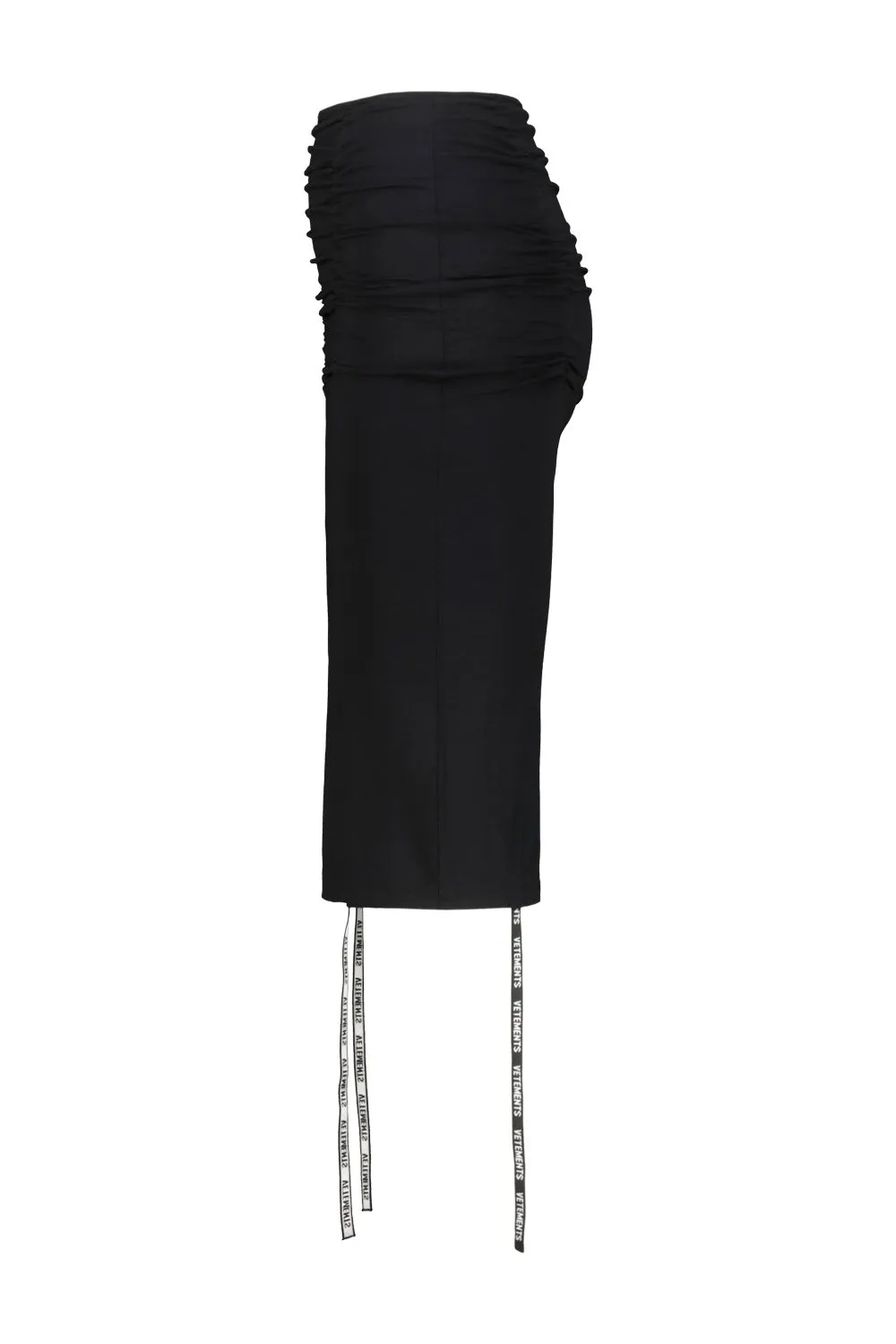 Ruched Midi Skirt