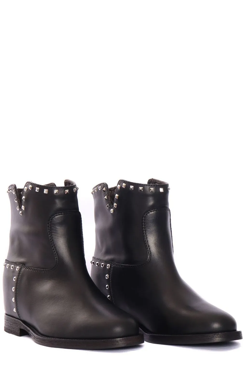 Ankle Boots With Studs