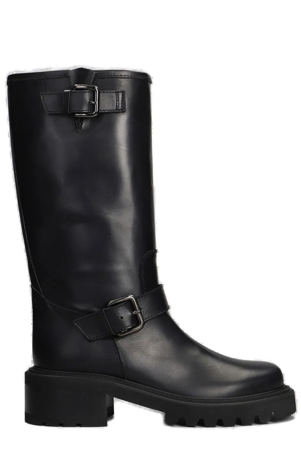 Tall Buckle Boots