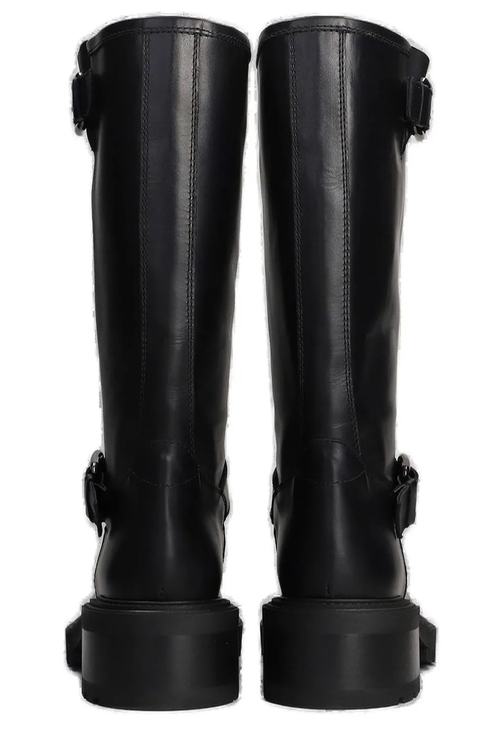 Tall Buckle Boots