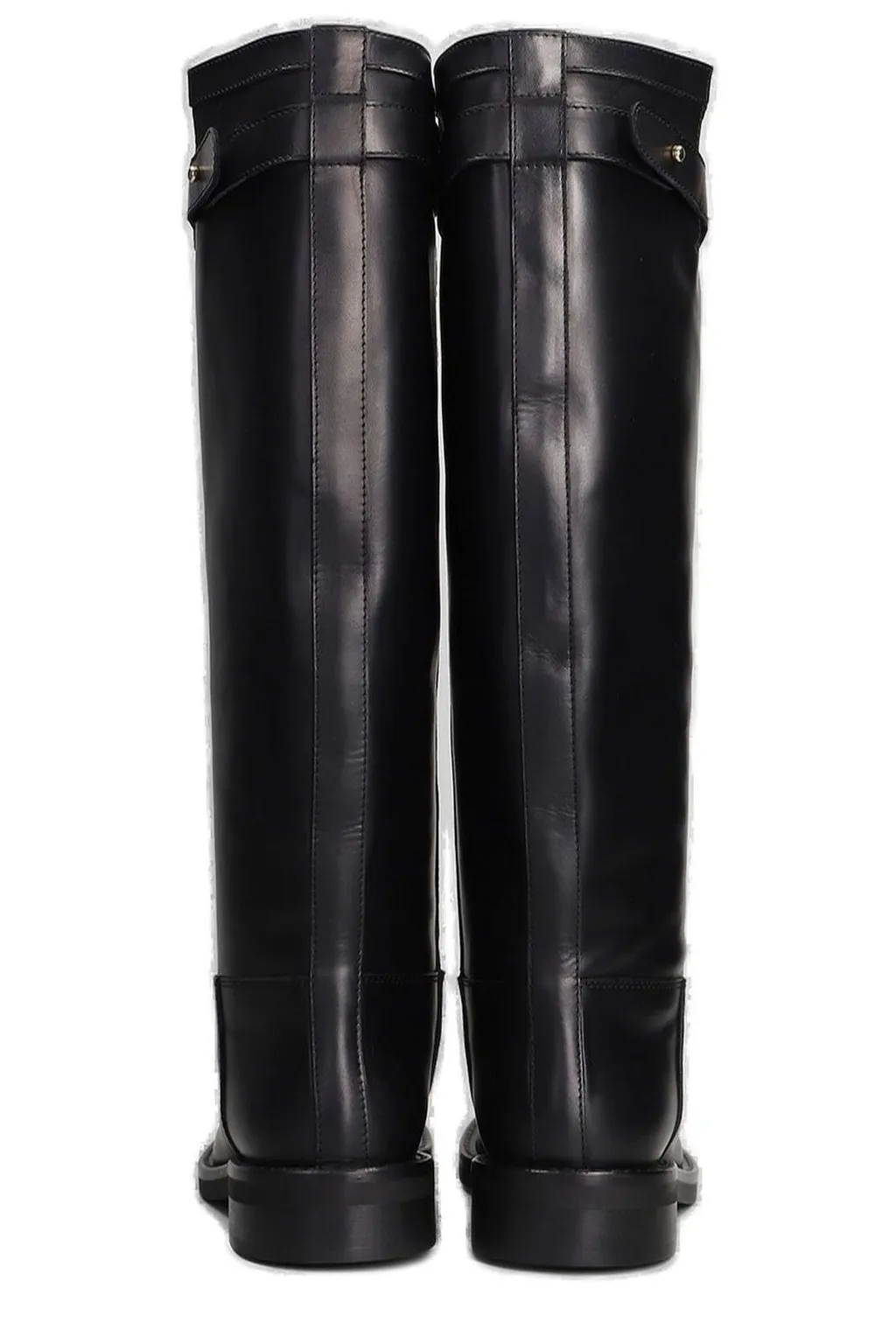 Knee-High Leather Boots