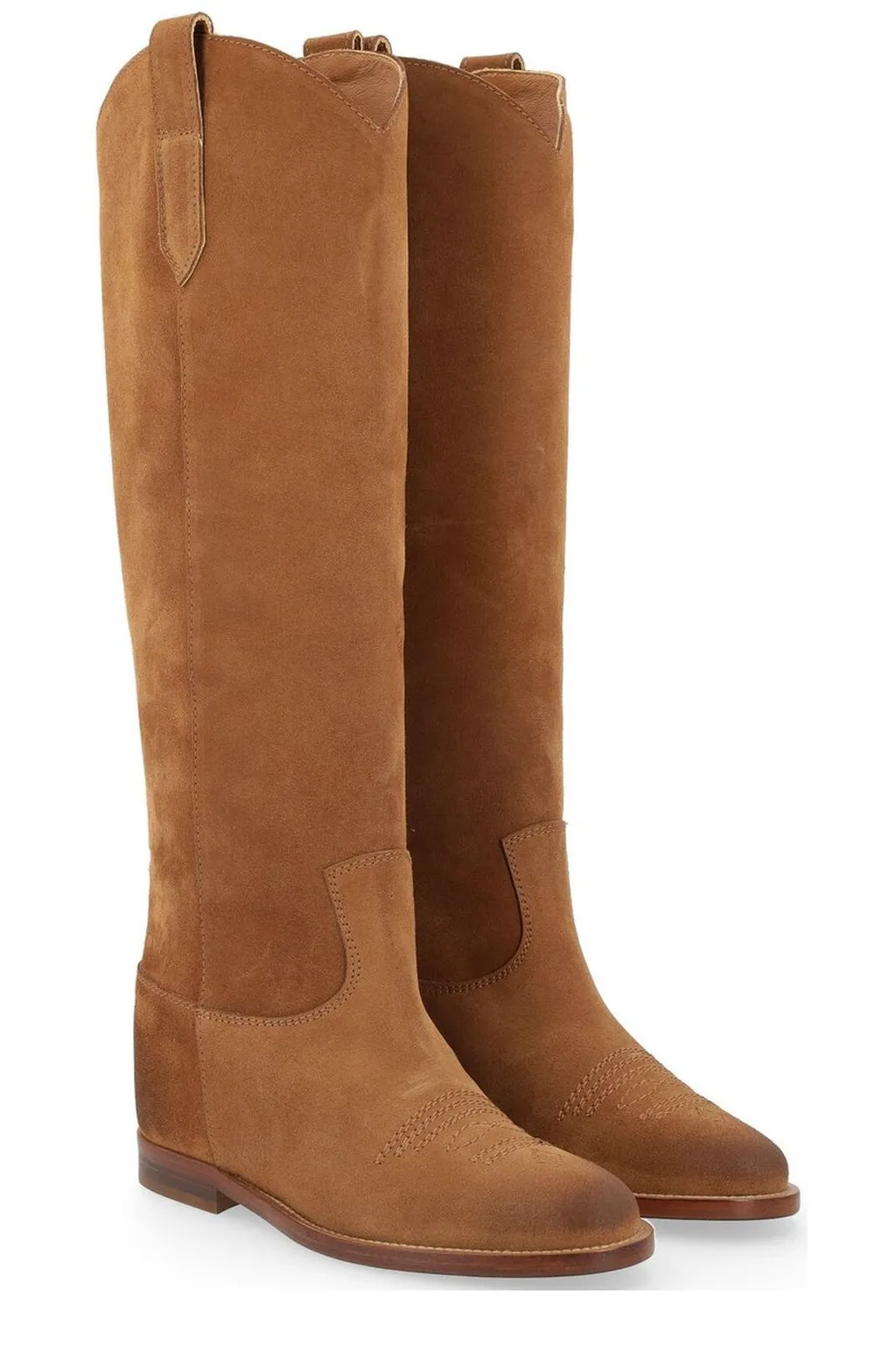 Knee-High Suede Boots